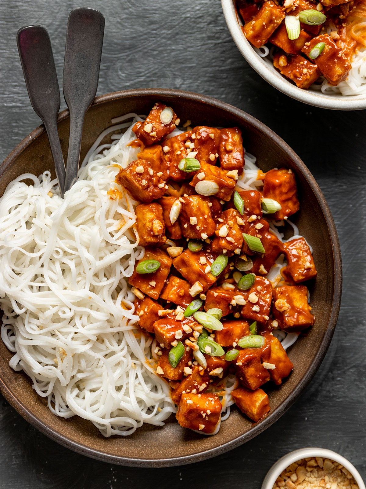 Baked Peanut Tofu ShortGirlTallOrder