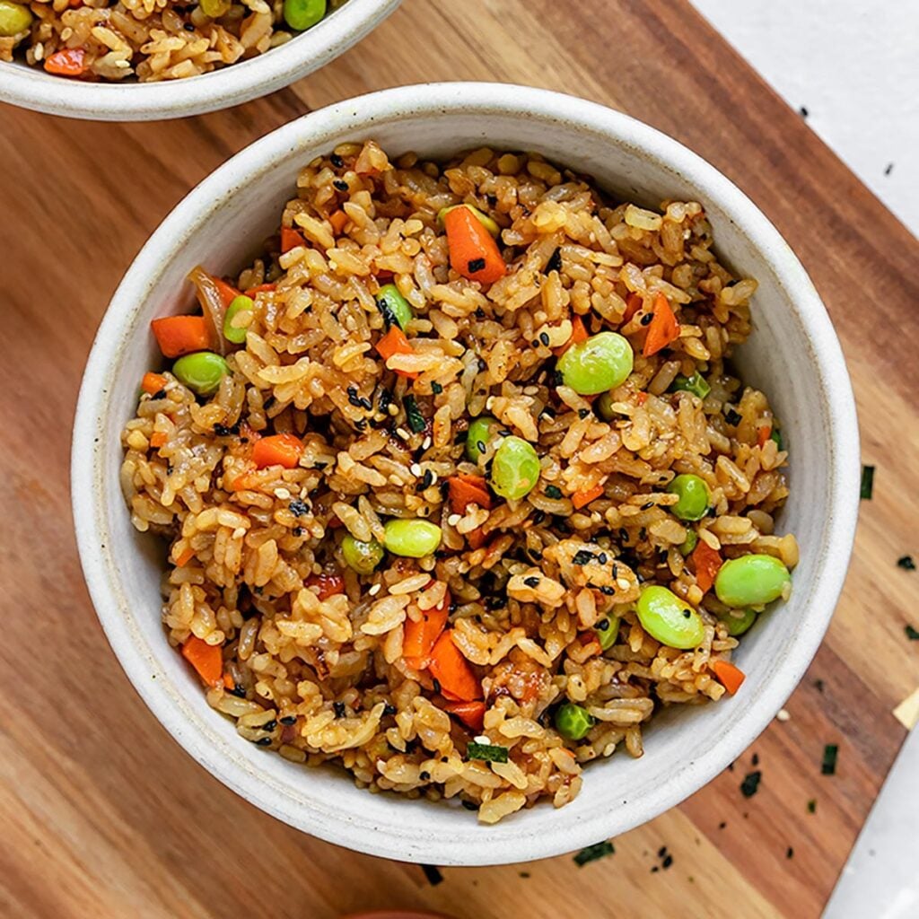 The Best Vegan Fried Rice - ShortGirlTallOrder