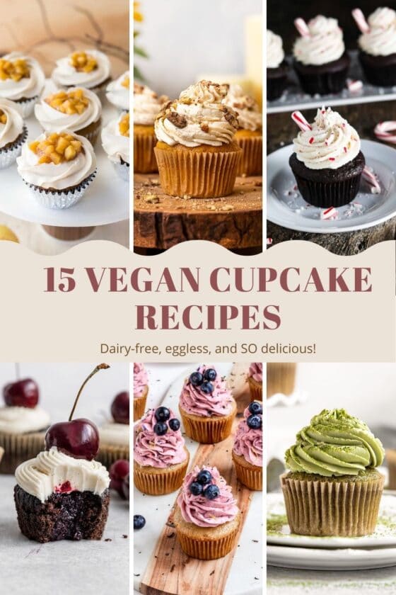 15 AMAZING Vegan Cupcake Recipes - ShortGirlTallOrder