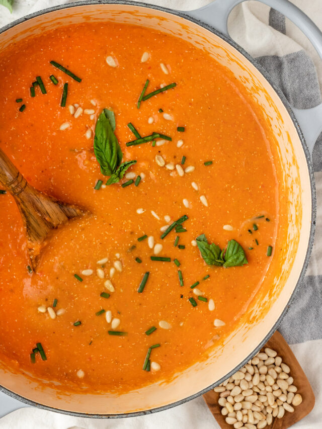 Tomato Quinoa Soup ShortGirlTallOrder