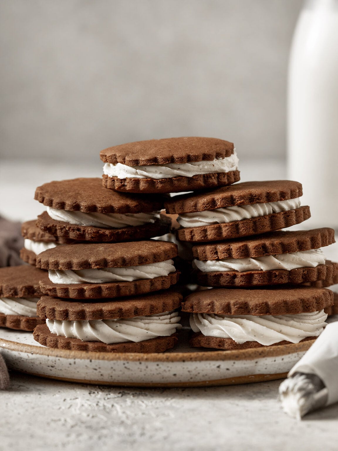 Vegetable Oreo Homemade Vegan Oreos - ShortGirlTallOrder