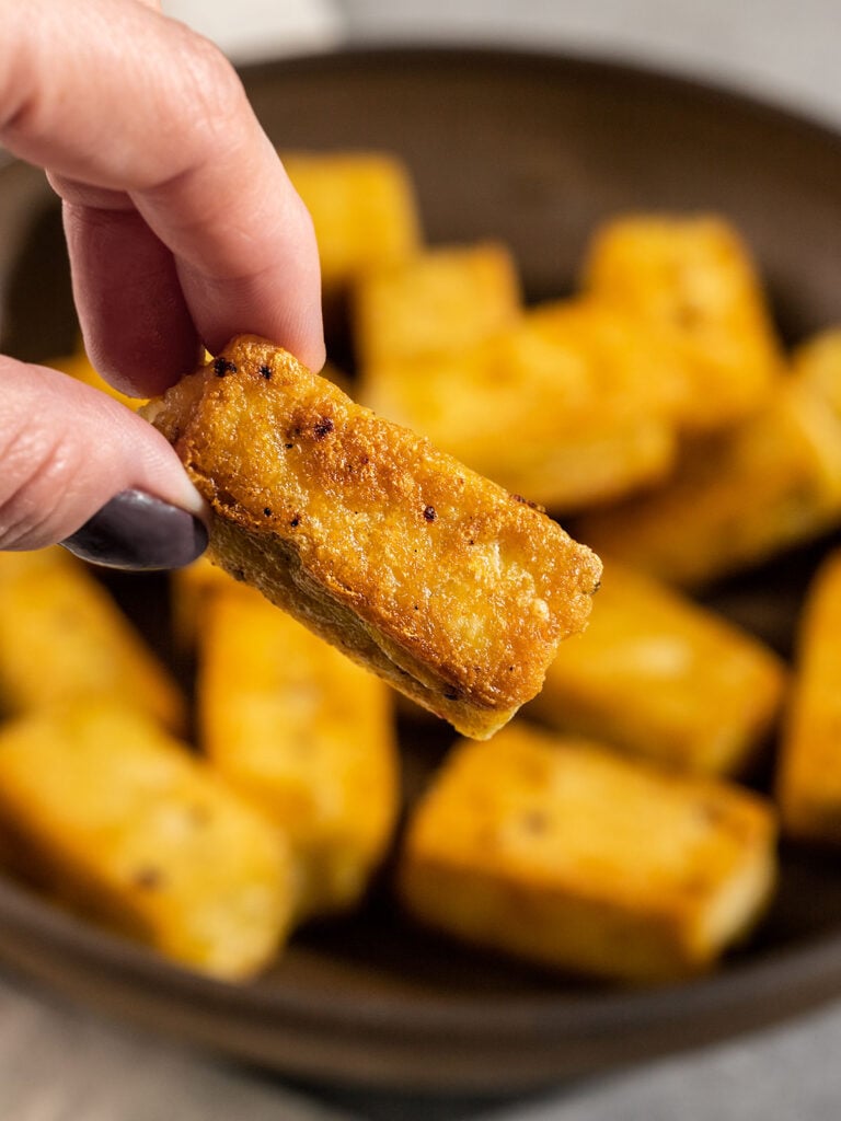 Crispy Pan Fried Tofu ShortGirlTallOrder