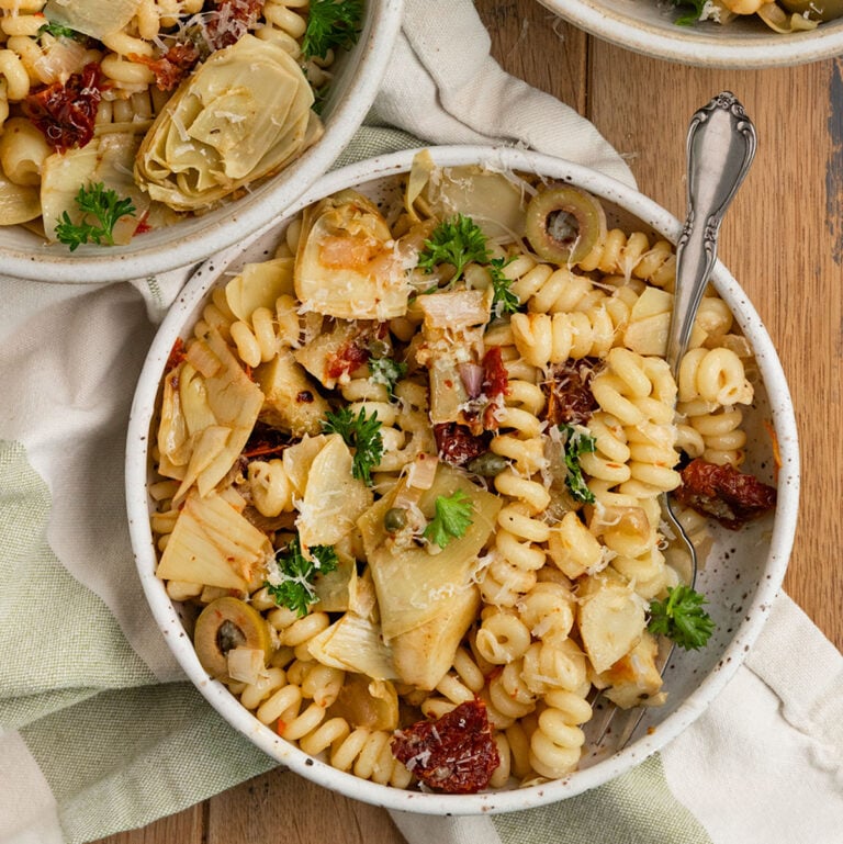 Sundried Tomato & Artichoke Pasta ShortGirlTallOrder