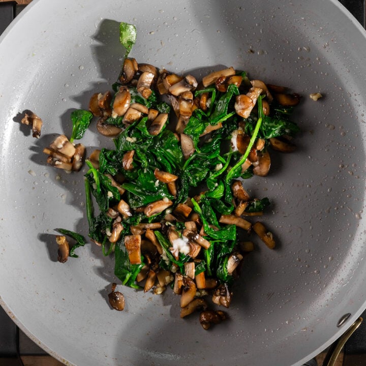 Mushroom Spinach Pinwheels - ShortGirlTallOrder